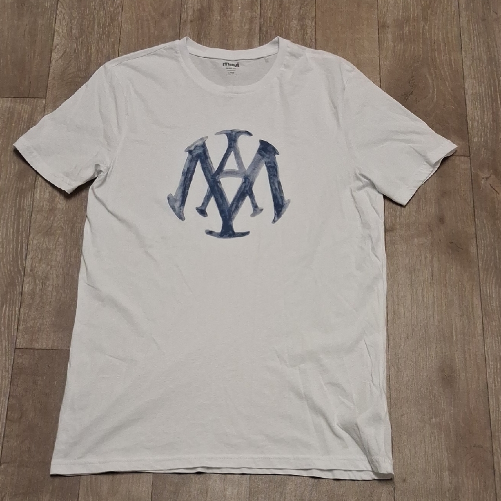 Mens MAVI Logo Slim‎ Fit Crewneck T- Shirt